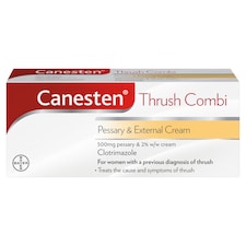 Canesten Thrush Combi Pessary & Cream Treatment (P)