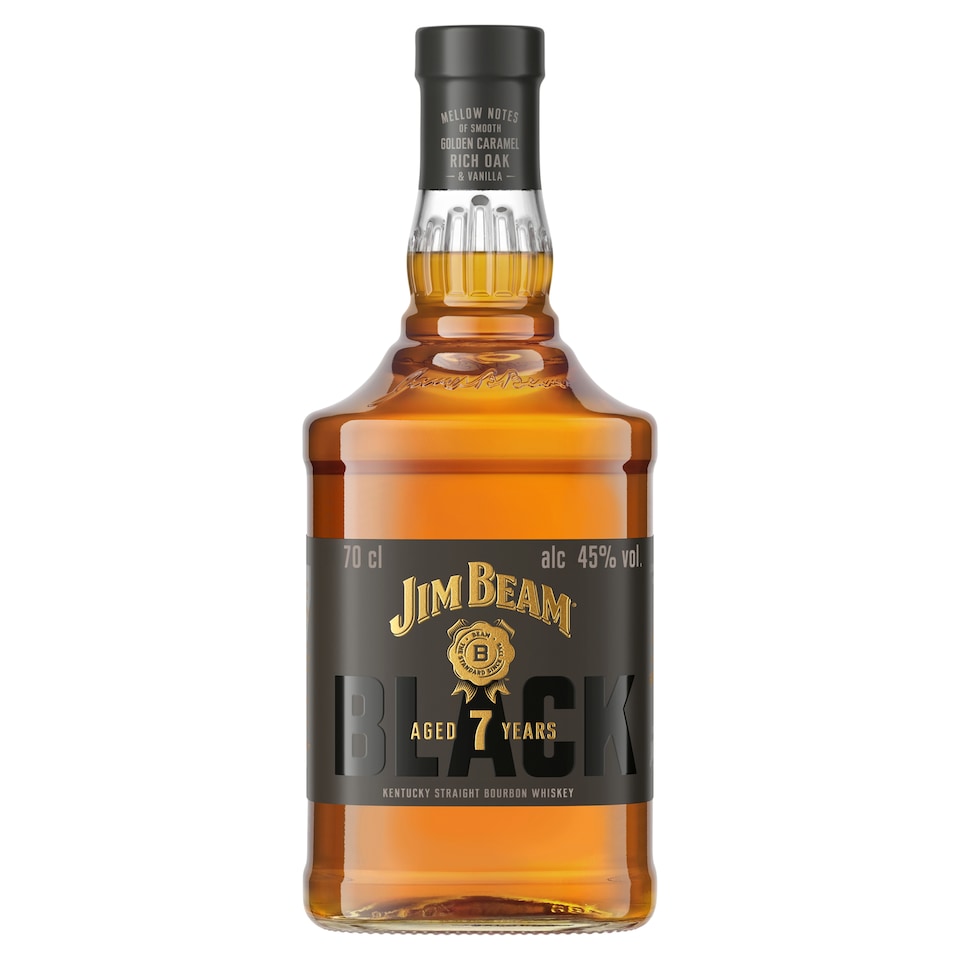 image 1 of Jim Beam Black Bourbon Whiskey 70cl