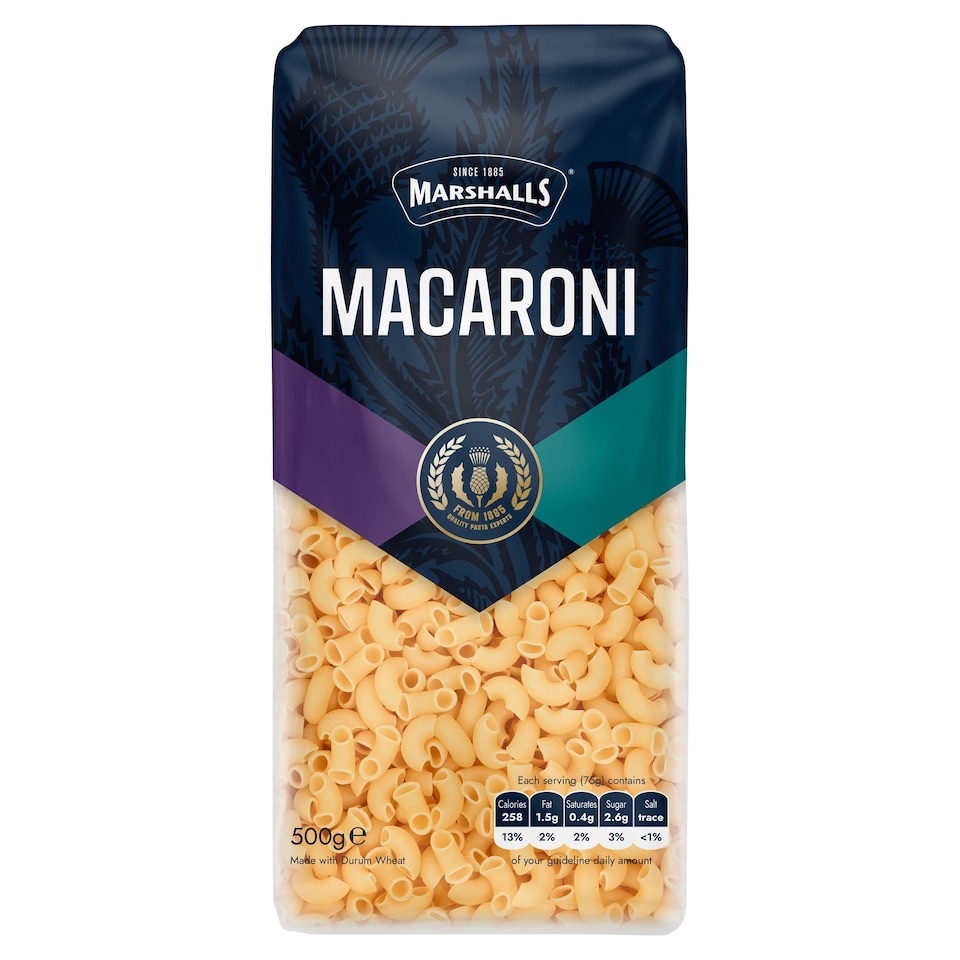 Marshalls Macaroni Short Cut 500G (L)