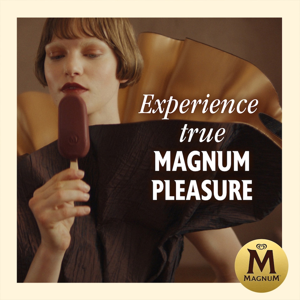 image 1 of MAGNUM ICE CREAM DOUBLE CHOCOLATE 3 x 85 ml