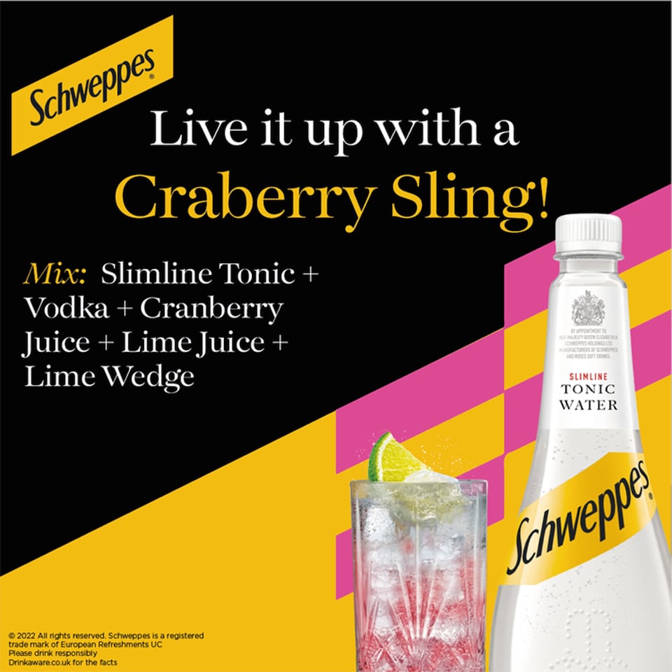 image 1 of Schweppes Slimline Tonic Water 1L