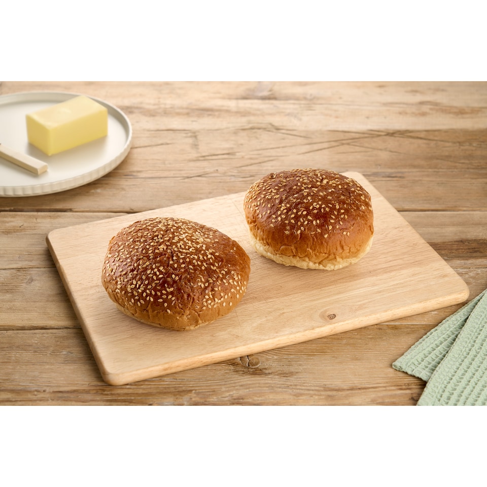 Obrázek 1 pro produkt Hamburgerová bulka se sezamem 80g