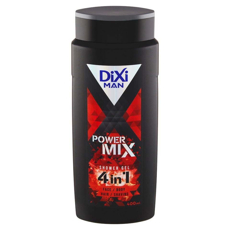 image 1 of Dixi Man Power Mix Shower Gel 4 in 1 400 ml
