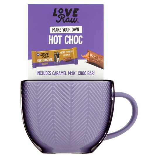 Love Raw Vegan Hot Chocolate Set Tesco Groceries