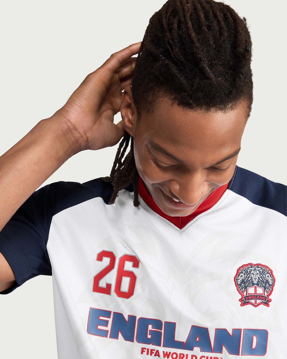 image 1 of England Fifa World Cup T-shirt in White