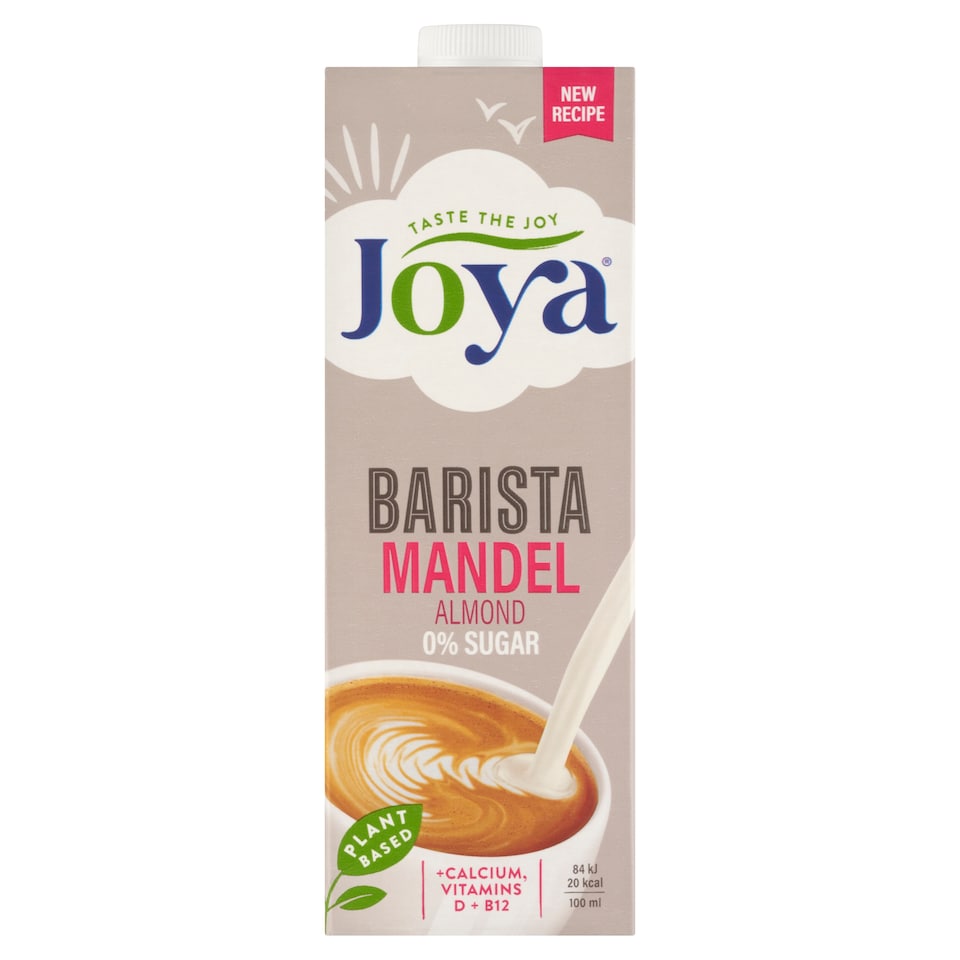 image 1 of Joya Barista UHT Almond Drink with Calcium, Vitamins D and B12 1 l