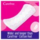 image 3 of Carefree Plus Large Light Scent Pantyliners 64S
