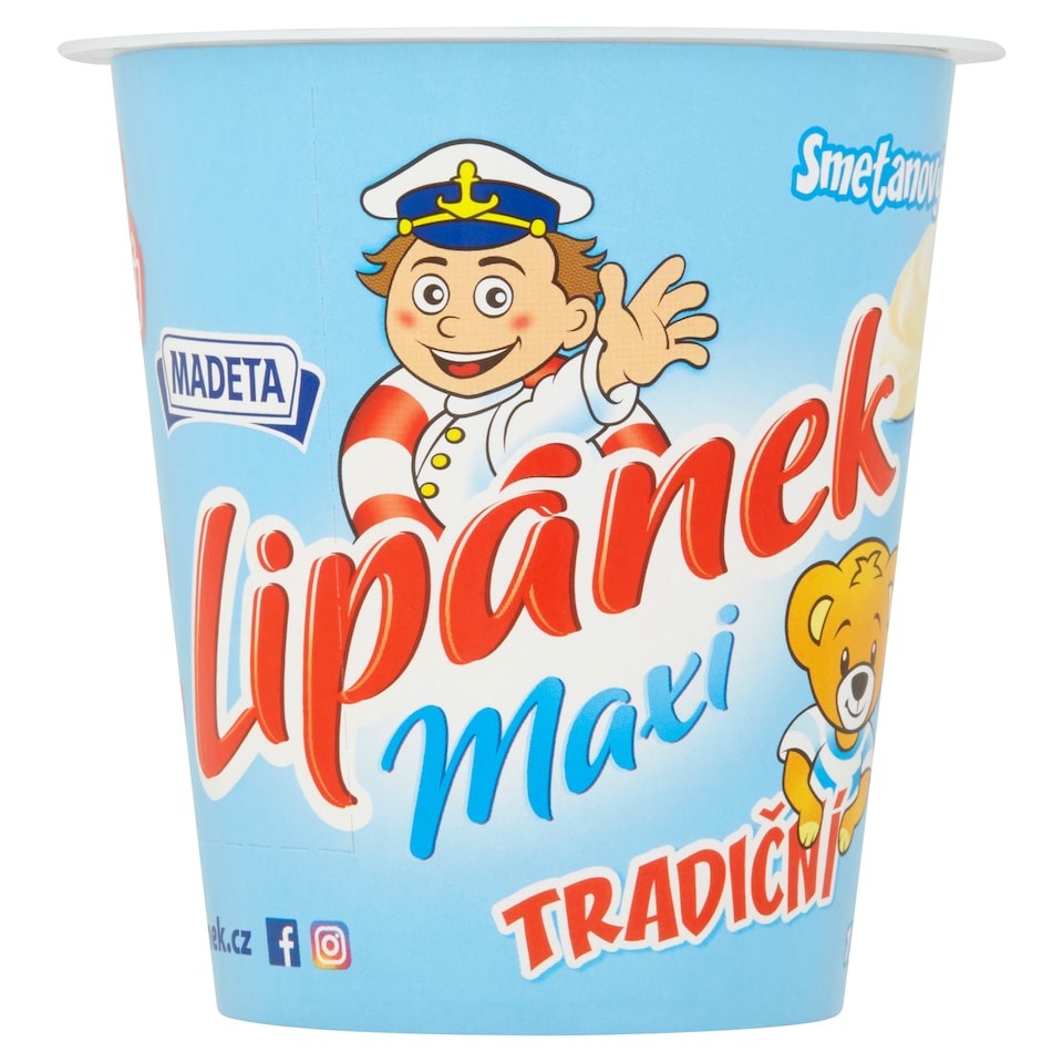 Obrázek 1 pro produkt Madeta Lipánek Tradiční maxi smetanový 130g