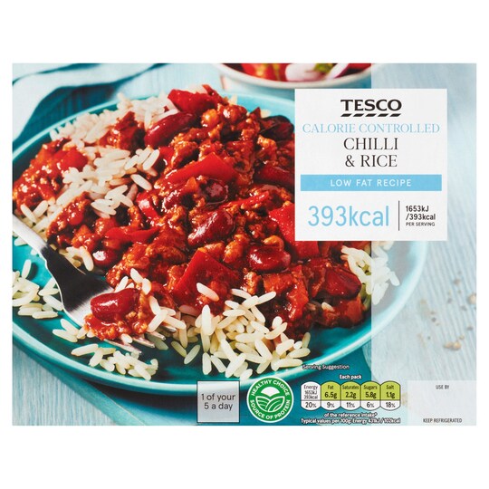 Tesco Chilli & Rice 400G Tesco Groceries