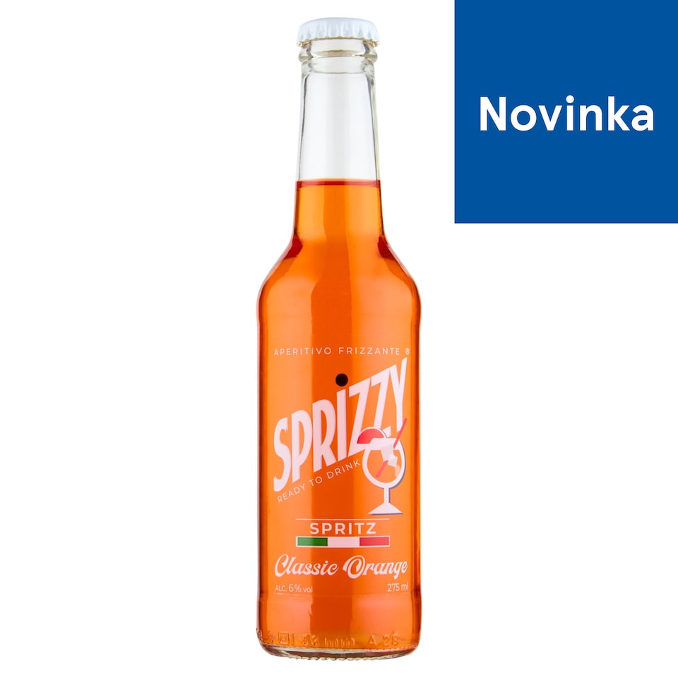 Sprizzy Classic Orange aromatizovaný nápoj na báze vína 275 ml