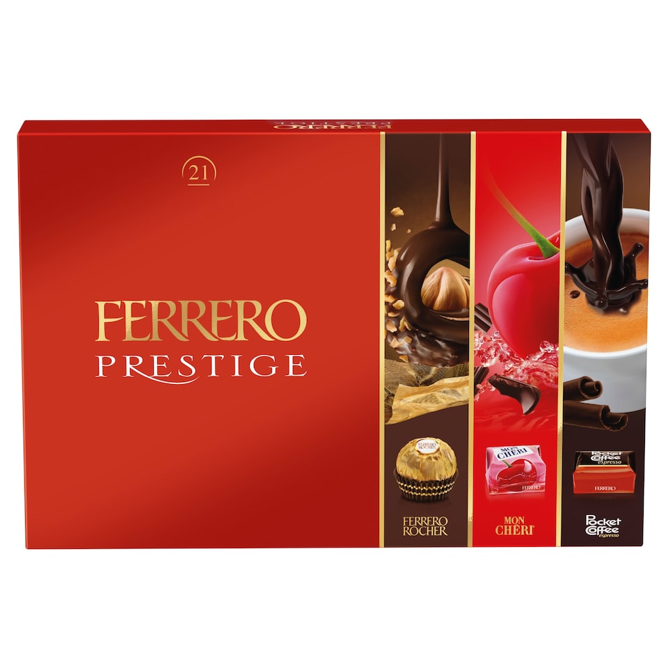 Ferrero Prestige Ferrero Rocher, Mon Chéri, Pocket Coffee válogatás 246 g