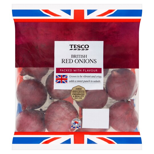 Tesco Red Onion 1Kg Tesco Groceries