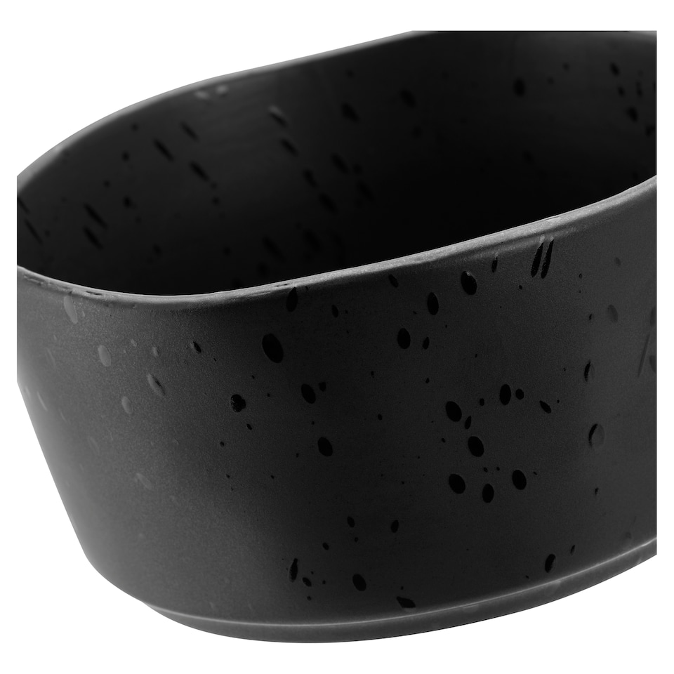 image 1 of Fox & Ivy Oshi Cereal Bowl Black