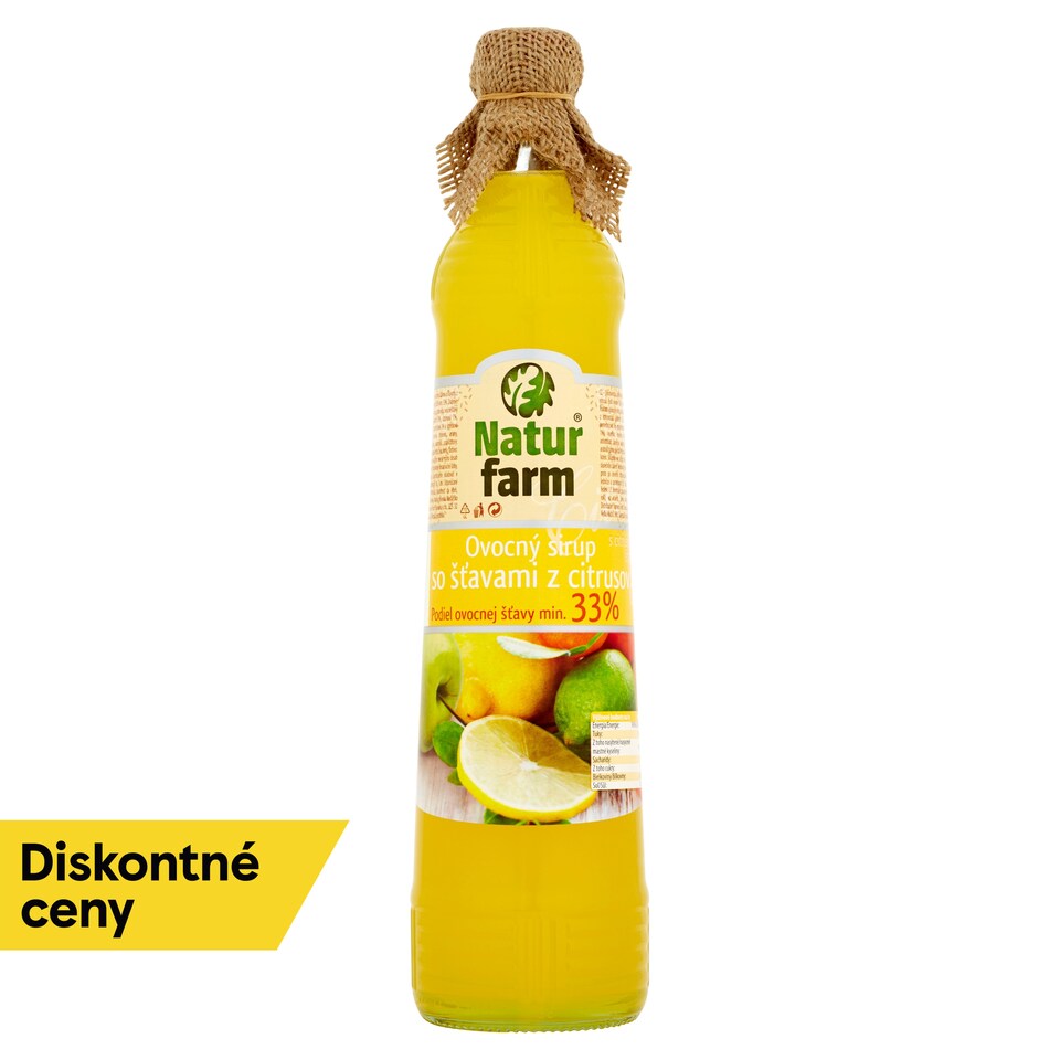Nature Farm Fruit Syrup with the Juice of Citrus 0.7 L