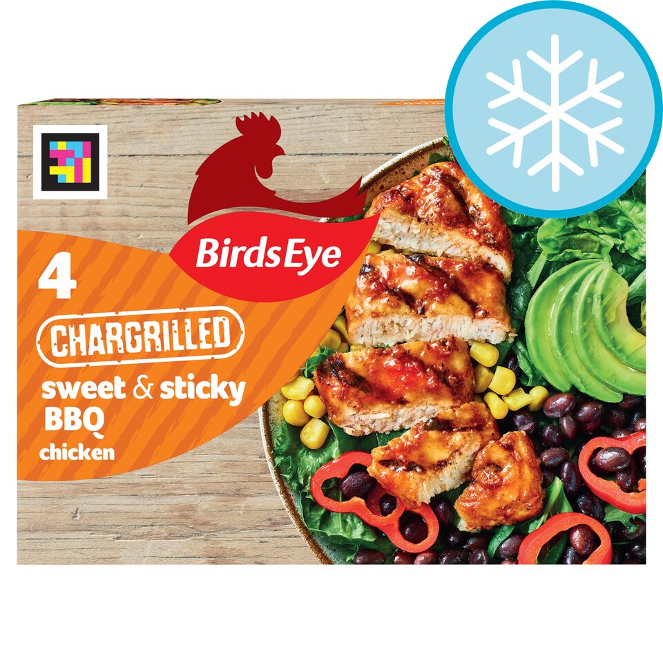 Birds Eye 4 Chicken Chargrill Sweet/ Sticky Bbq 348G