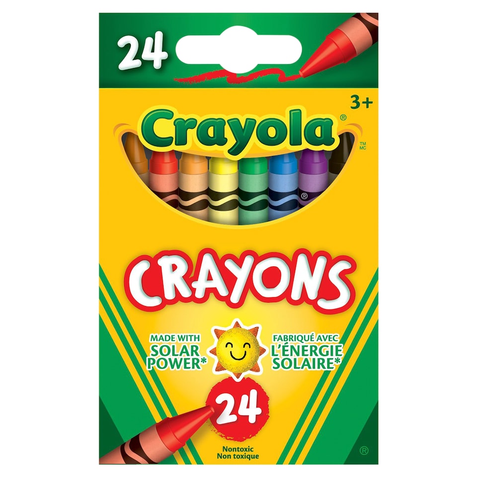 image 1 of Crayola Crayons 24 Pack