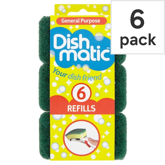 Dishmatic General Purpose Refills 6 Pack Tesco Groceries