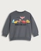 image 5 of Disney Cars Cotton Rich Race Ready Print Sweatshirt in Grey