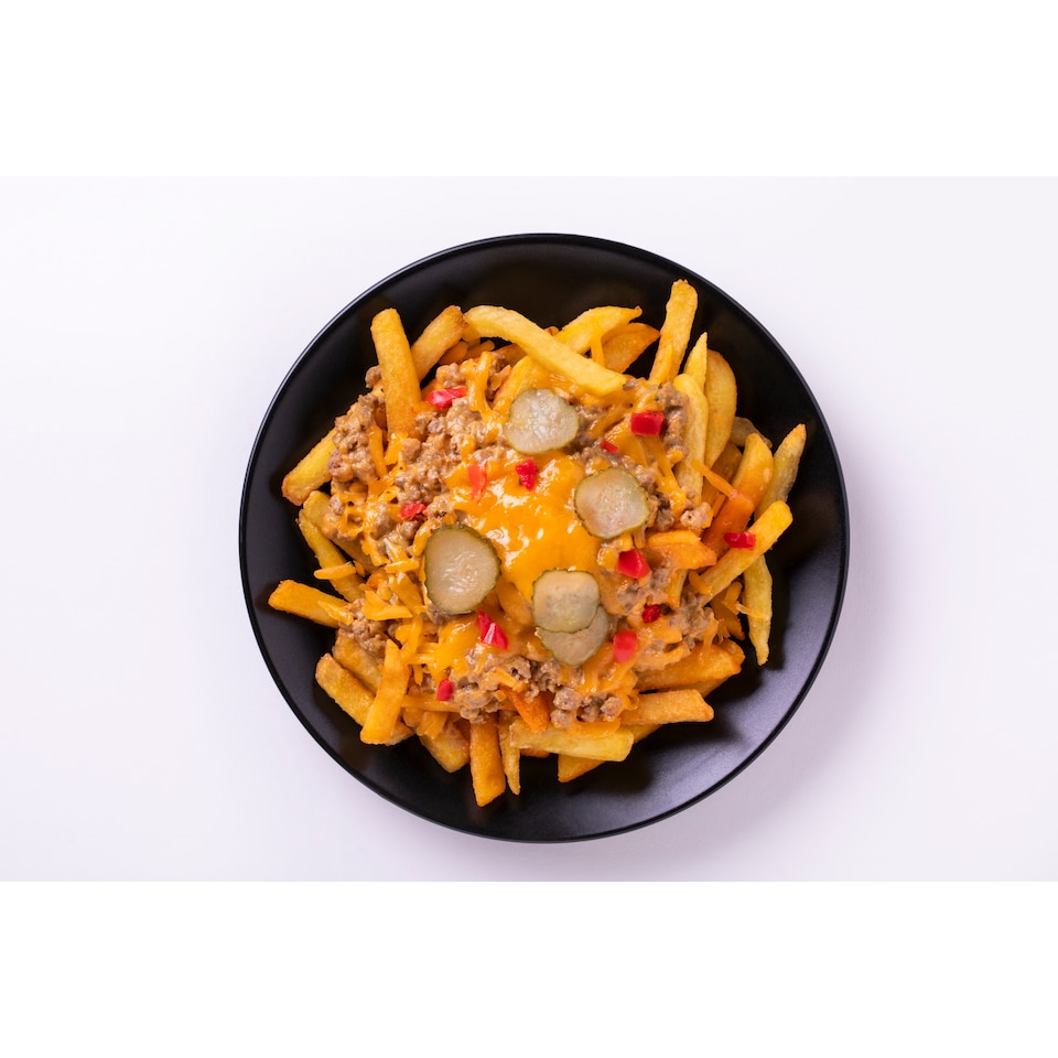 image 1 of Fit Foods Cheeseburger Fries 400g