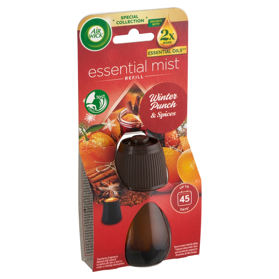 Air Wick Gyümölcsös Téli Puncs aroma diffúzor utántöltő 20 ml