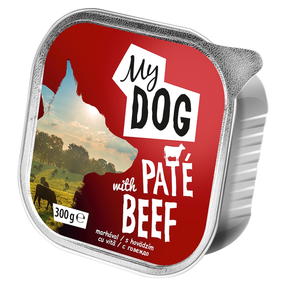 My Dog teljes értékű állateledel felnőtt kutyáknak marhahúsos pástétom 300 g