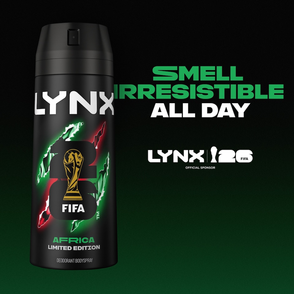 image 1 of Lynx Africa 48h Deodorant Bodyspray for Men 150ml