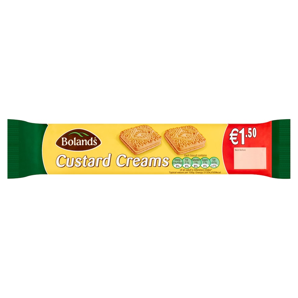 Bolands Custard Cream Biscuits 150G