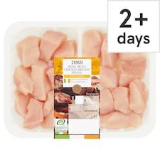 Tesco Irish Diced Chicken Breast Fillets 350G