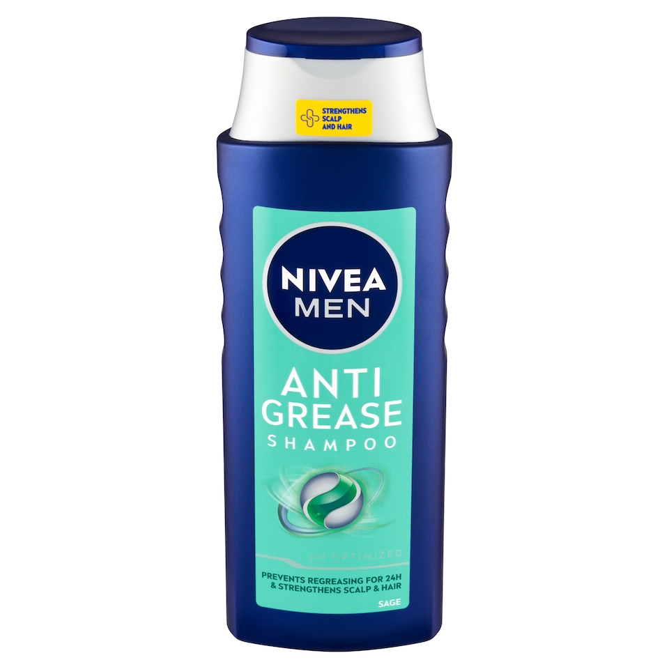 obrázok 1 z Nivea Men Anti Grease Šampón pre mastné vlasy 400 ml