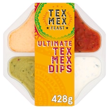 Tesco Tex Mex Ultimate Tex Mex Dips 428g