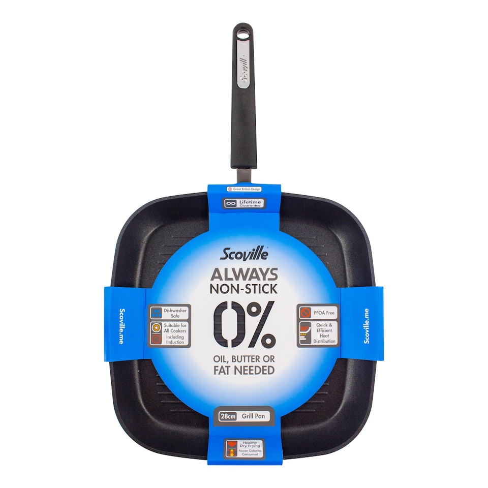 image 1 of Scoville Non Stick Grill Pan 28Cm