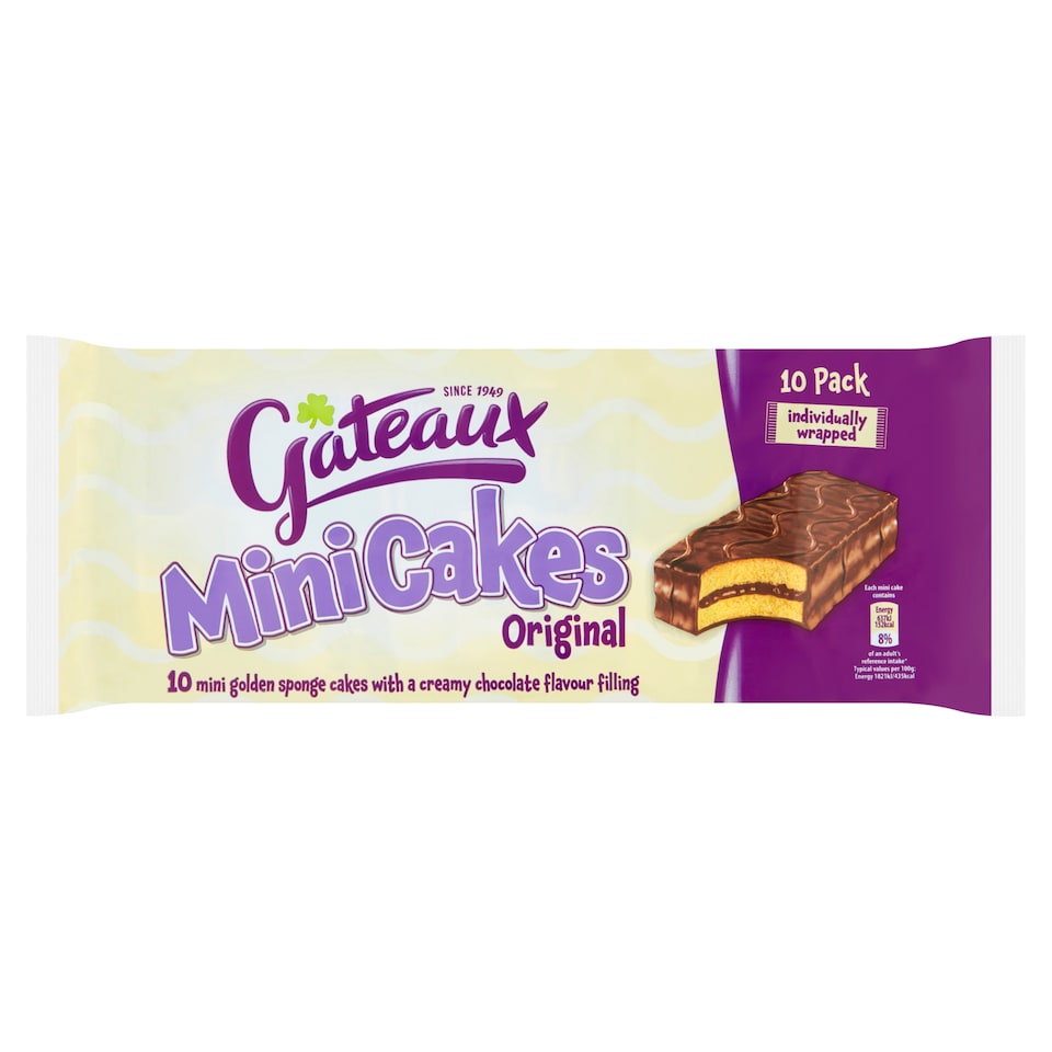 Gateaux Mini Cake Original 10X35g