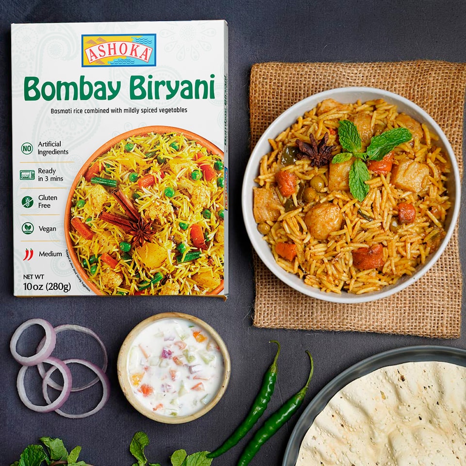 image 1 of Ashoka Heat & Eat Bombay Biryani 280G