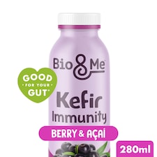 Bio&Me Immunity Acai Berry Kefir Drink 280ml