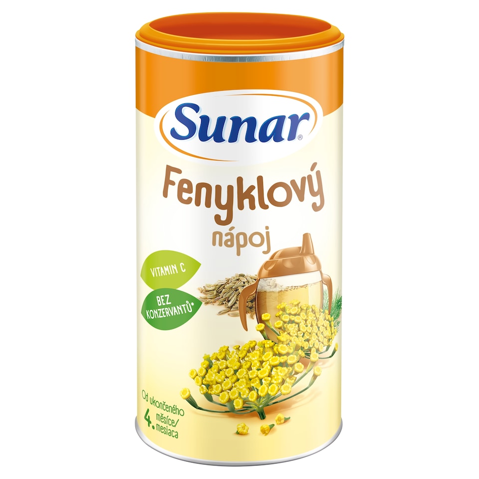Sunar rozpustný nápoj feniklový 200 g