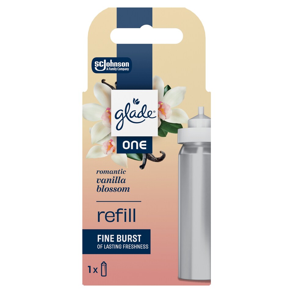 image 1 of Glade ONE Refill Romantic Vanilla Blossom 13ml
