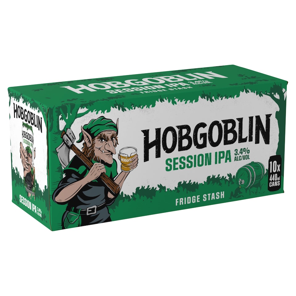image 1 of Hobgoblin Session IPA Ale Beer 10 x 440ml