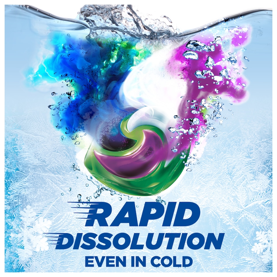 image 1 of Ariel Platinum Washing Liquid Pods with Lenor 44 Washes 858G