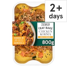 Tesco Tray Bake Chicken Korma 800g