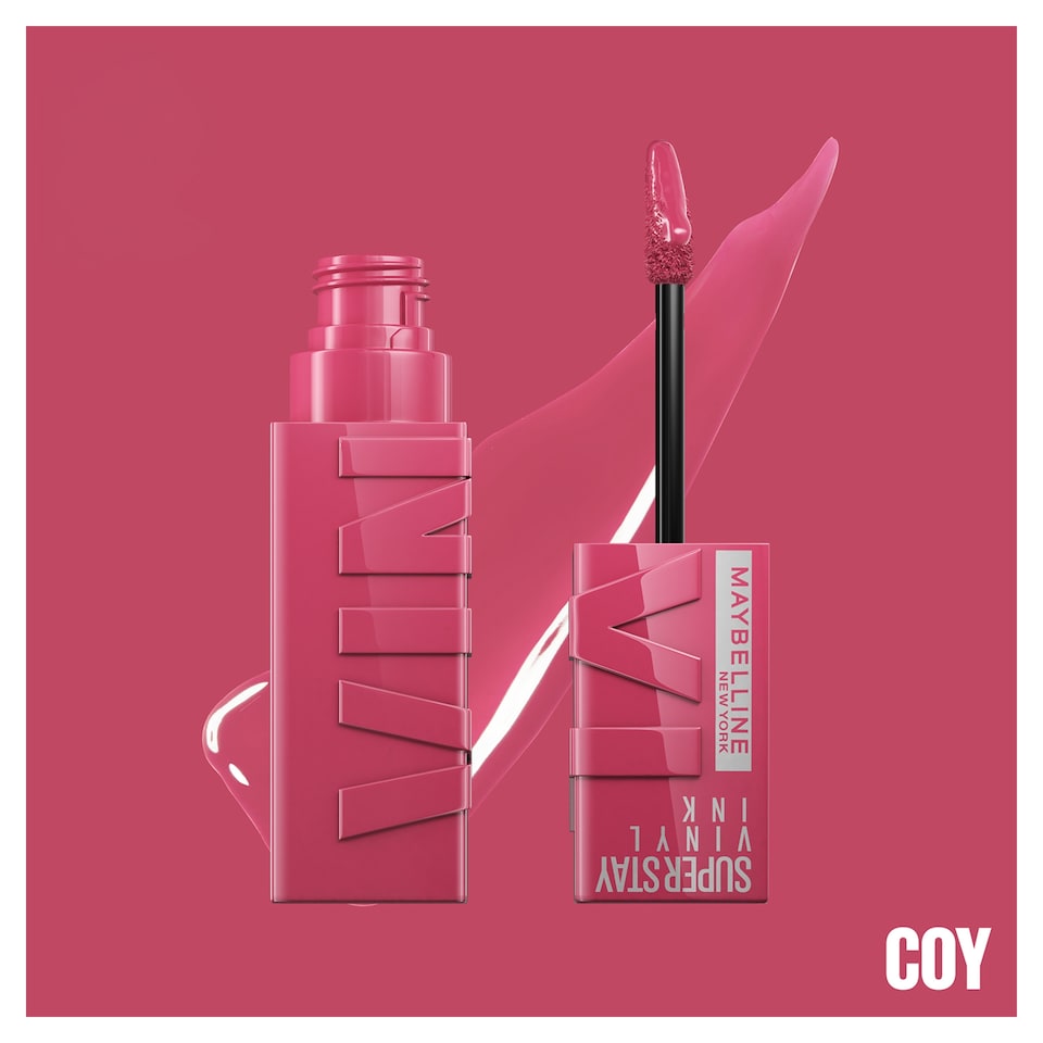 image 1 of Maybelline Superstay Vinyl Ink No 20 Coy