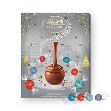 Lindt Lindor Silver Advent 297g