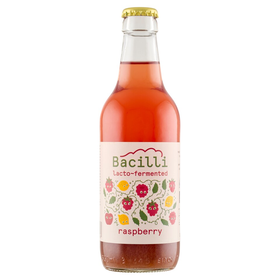Bacilli Bio fermentovaná limonáda s malinami 330ml