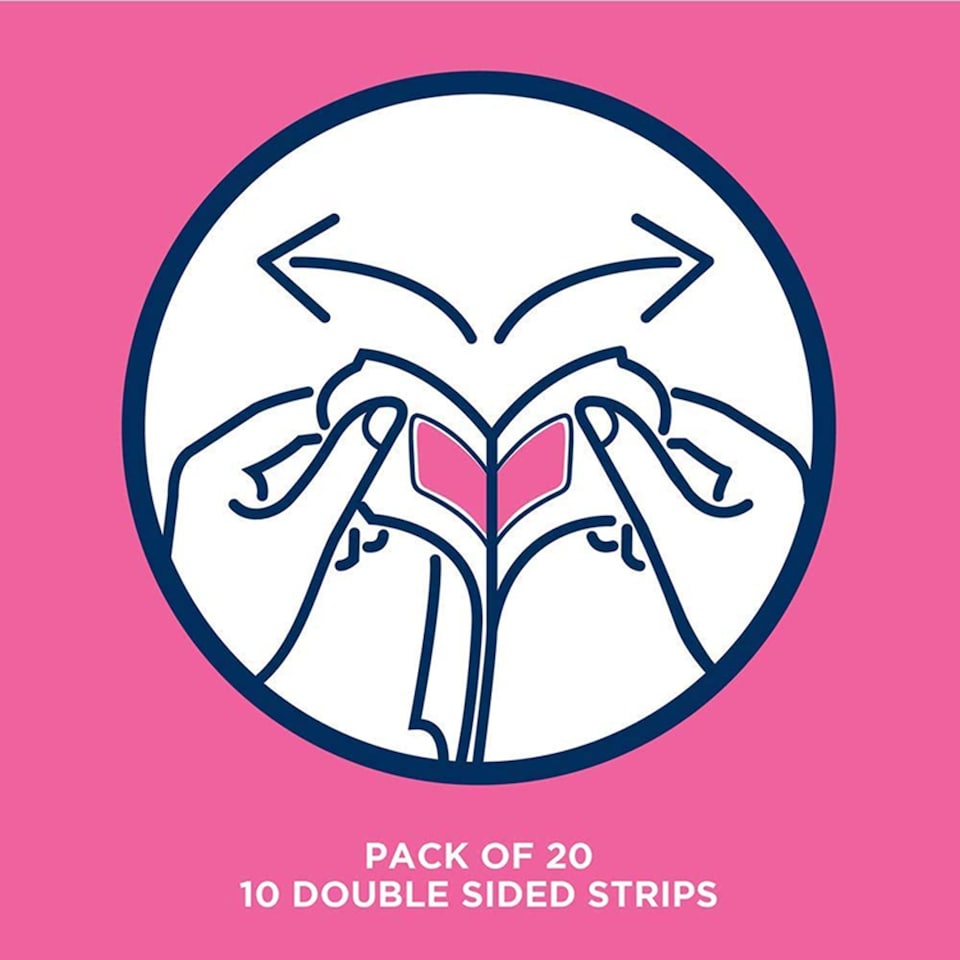 image 1 of Veet Facial Wax Strips Sensitive 20'S