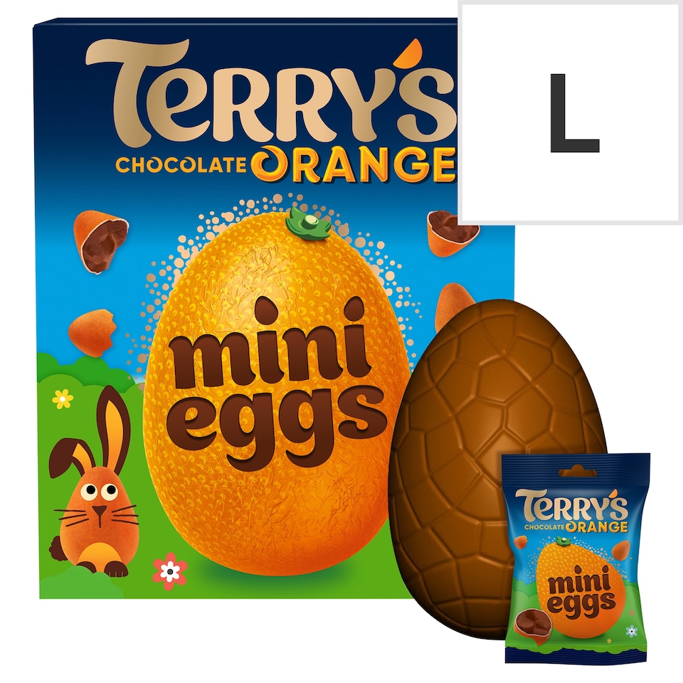 image 1 of Terry's Chocolate Orange Easter Egg with Mini Eggs 200g
