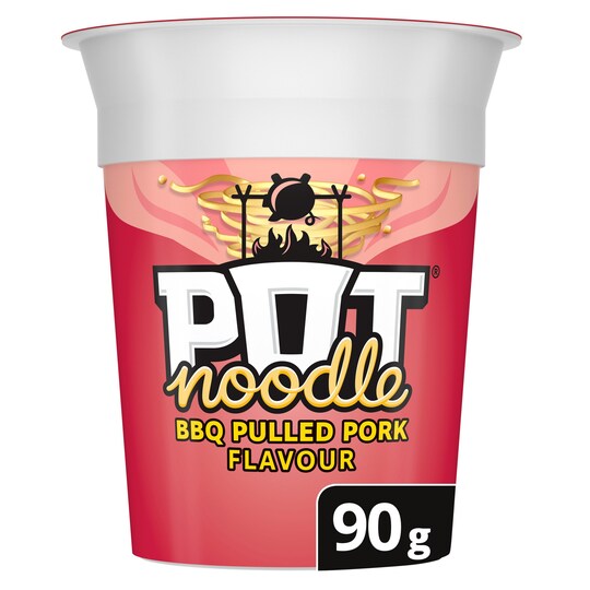 Pot Noodle Pulled Pork 90G Tesco Groceries