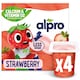 image 1 of Alpro Kids Strawberry Soya Dairy Free Yoghurt Alternative 4 x 115g