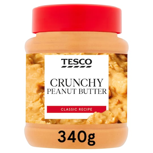 Tesco Crunchy Peanut Butter 340G Tesco Groceries