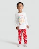 image 1 of Bluey Merry Christmas Print Pure Cotton Pyjamas in Multi