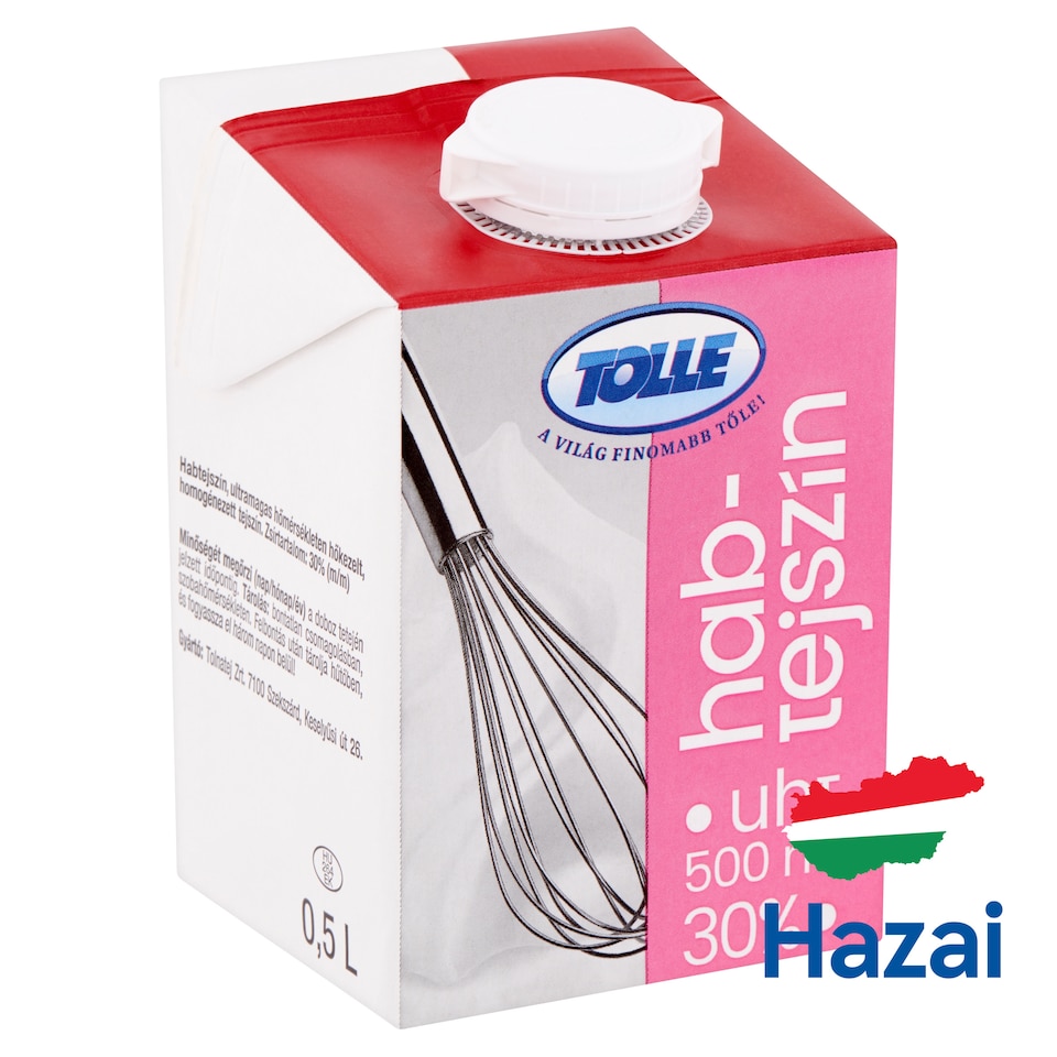 Tolle UHT habtejszín 30% 0,5 l