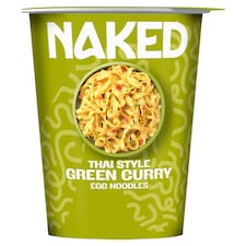 Naked Thai Style Green Curry Egg Noodles 78g